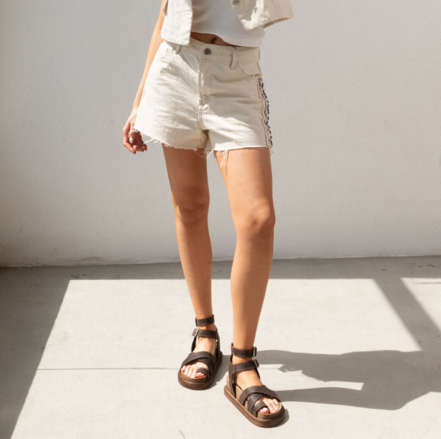 Black Berta Sandal